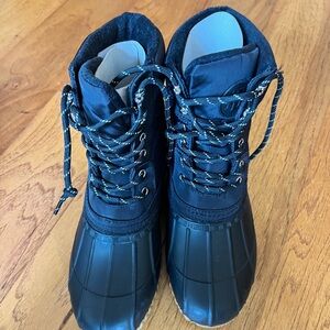 Tommy Hilfiger Black Winter & Rain Boots